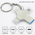 USB Memory Stick For iPhone Flash Drive 32G Pendrive 64GB 128GB Pen Drive 16GB For iPad Laptop Desktop PC